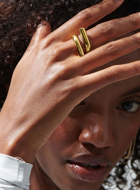 18k金不锈钢+钻/镶嵌钻戒指