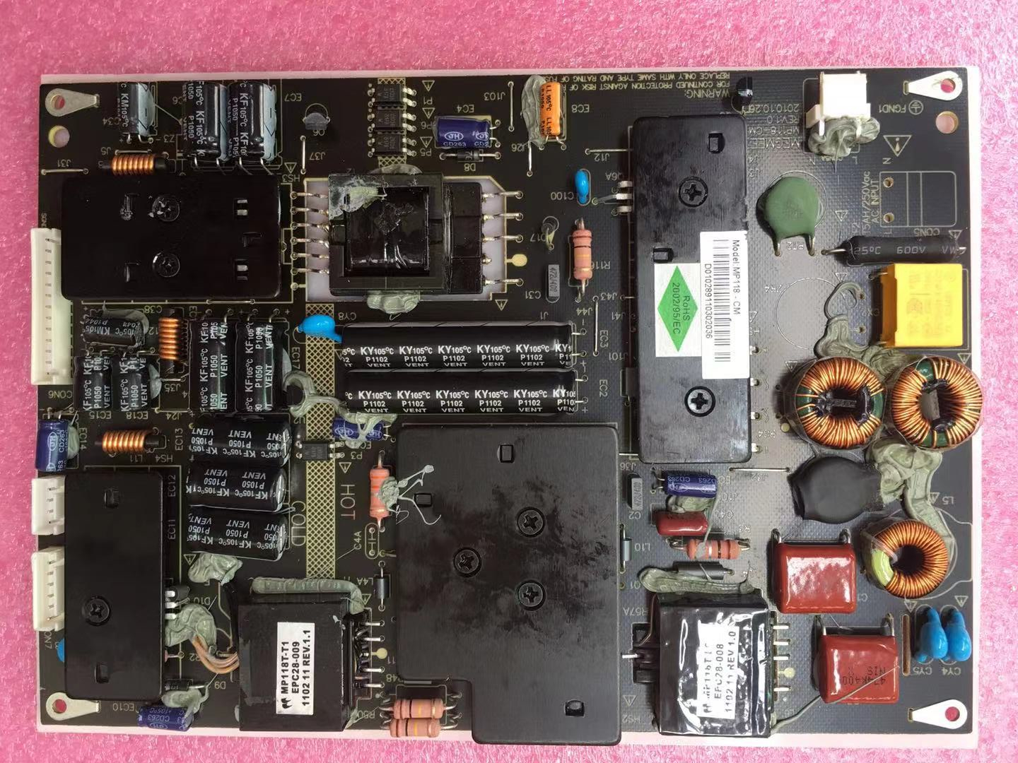 原装拆机麦格米特 电源板MP118-CM MEGMEET LEDTV