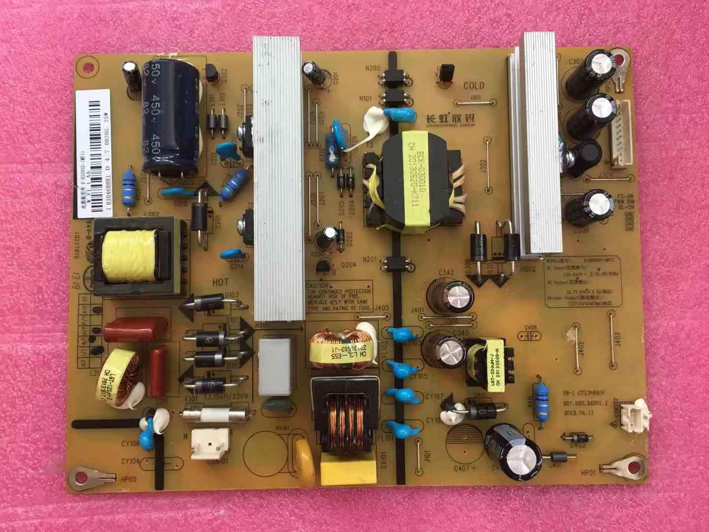 长虹液晶电视电源板R-HS086D-1MF11 XR7.820.243V1.1