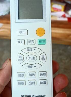 适用于荣事达家用空调大1p匹单KF-26GW/RACL10+3遥控器 板