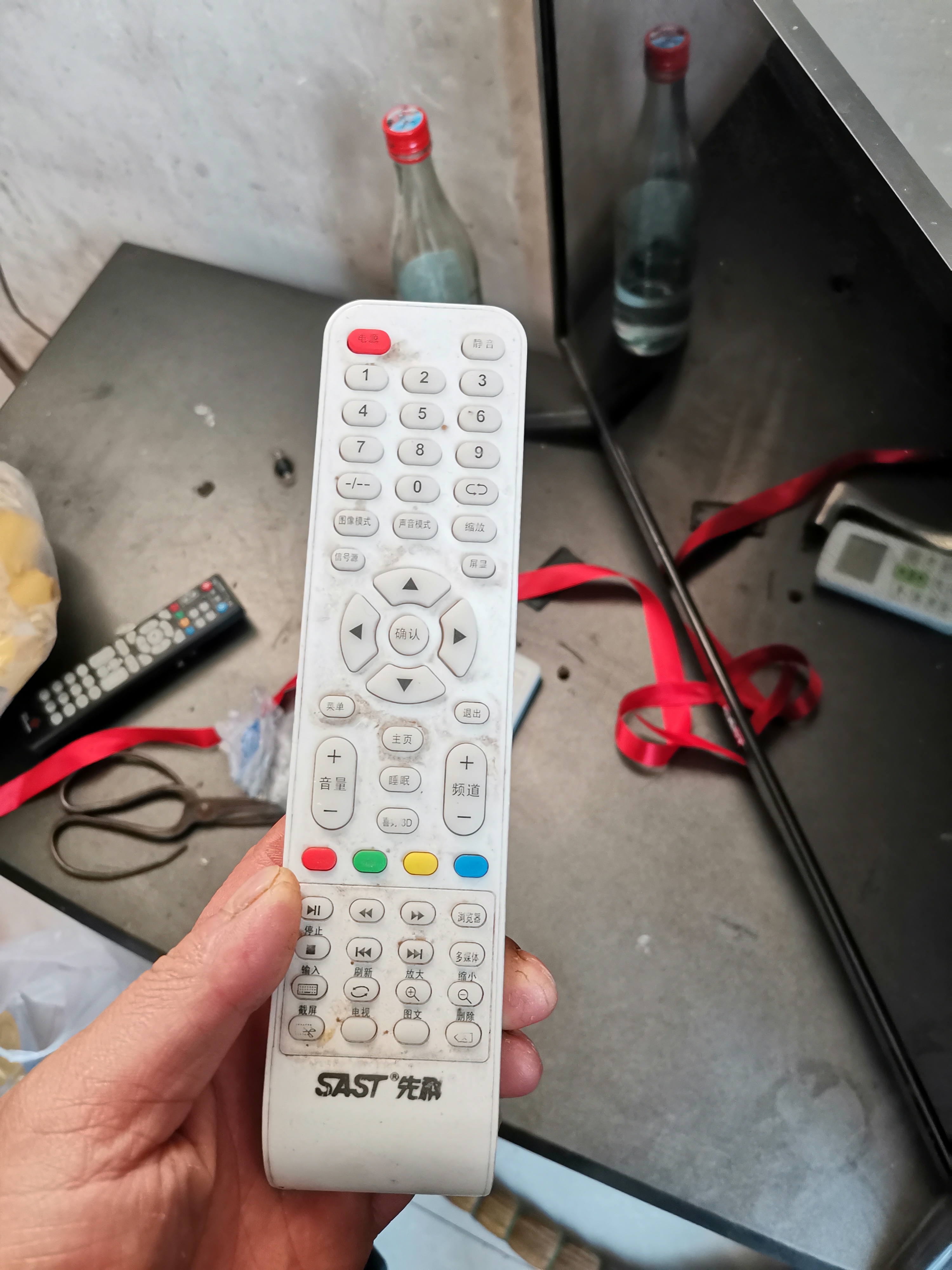 SAST先科液晶电视机遥控器LY315-DH01 LE400-1爱普达KY-315-DH01