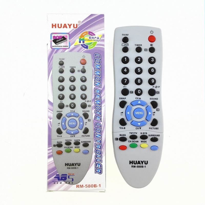 华宇遥控器RM-580B-1三洋CRT电视通用遥控器 老式显像管电视现货