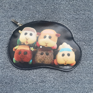 天竺鼠车车玩偶零钱小包创意收纳包