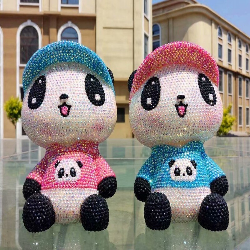 大熊猫存钱罐 大号创意可爱送礼储蓄罐储钱罐生日礼物家居摆件