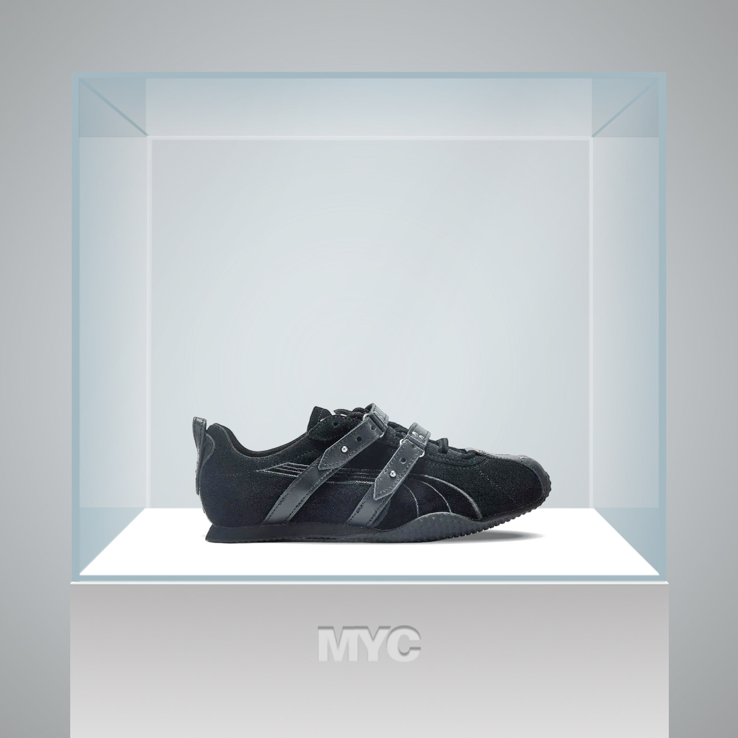 彪马PUMA H-Street马年新年复古百搭双扣男女休闲鞋406838-01