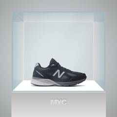New Balance NB990 V4 耐磨透气男女低帮跑步鞋 U990BL4/U990NV4
