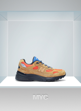 New Balance NB 992系列复古灰色休闲男女运动休闲跑步鞋U992AB1