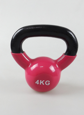 4KG vinyle kettlebell dumbbell fitness Gym