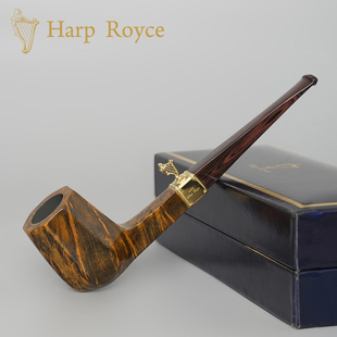 进口哈伯莱斯男士石楠木烟斗手工实木撞球斗传统老式过滤专用烟具