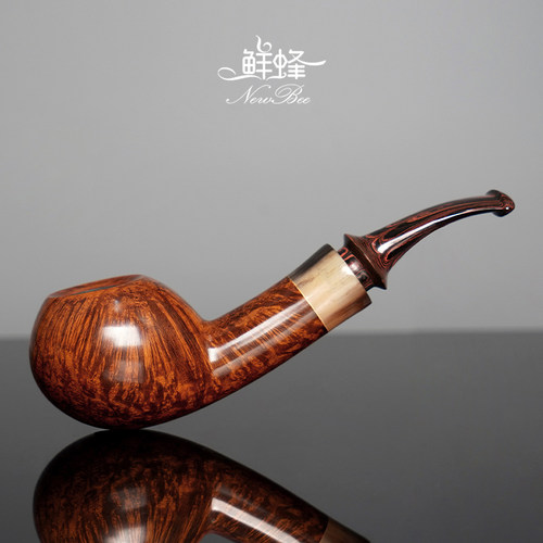 石楠木手工烟斗NewBee/鲜蜂实木