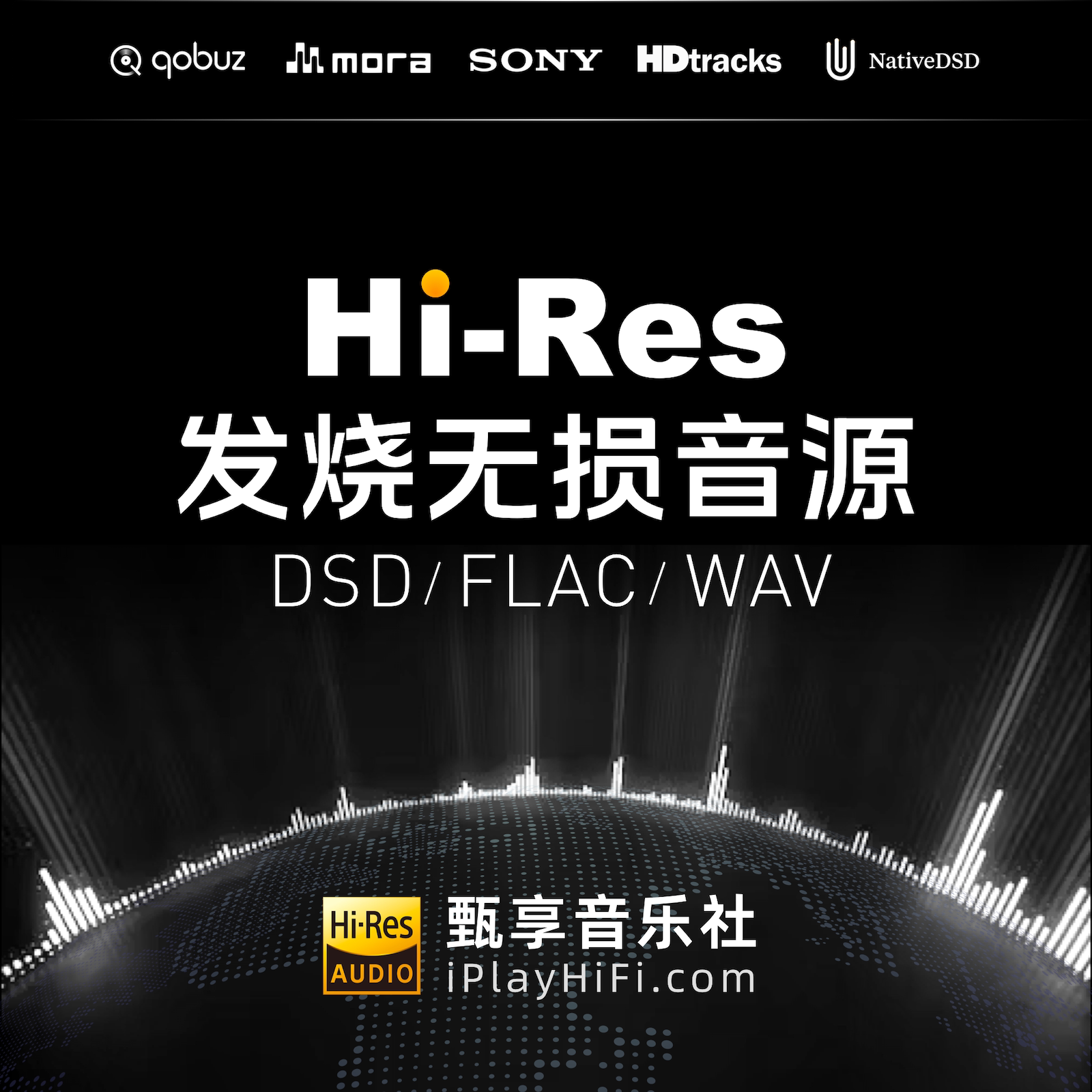 HiResDSD/FLAC/WAV母带无损音源