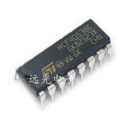 全新原装进口HCF4053BE模拟开关