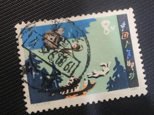 T51 咕咚（4-3） 邮票 信销票 全戳 上品