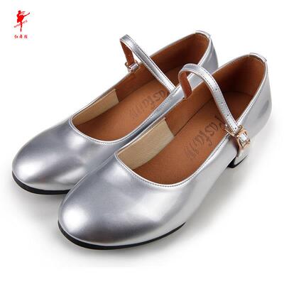 加底摩登维族舞跳广场舞女交谊舞蹈革面加底代表性鞋101183