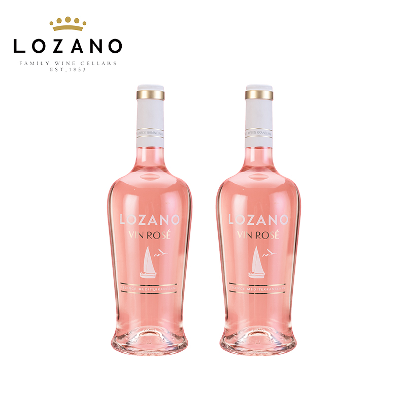 洛萨诺酒庄帆桃红葡萄酒750ml西班牙原装进口女生微醺婚宴礼物
