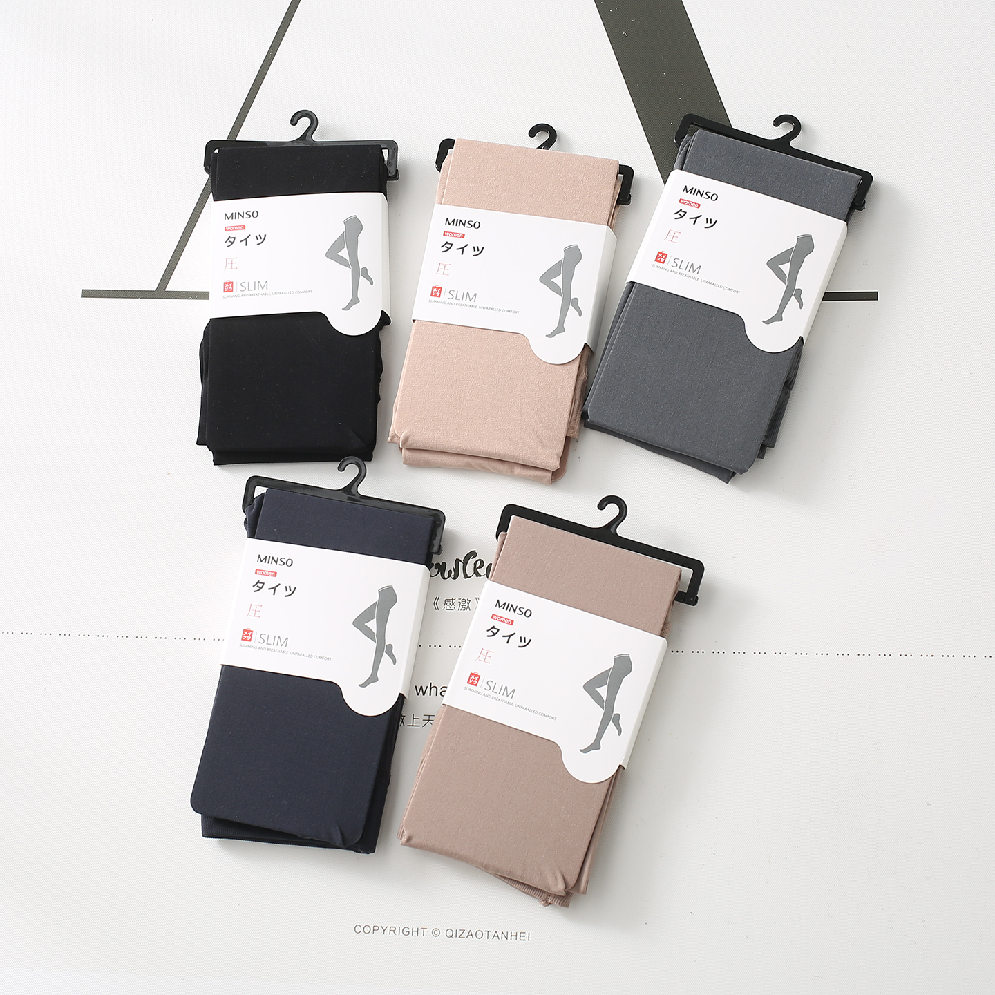 出口原单 腿神器高弹力微压显瘦提臀哑光美肤连脚裤袜打底裤女秋