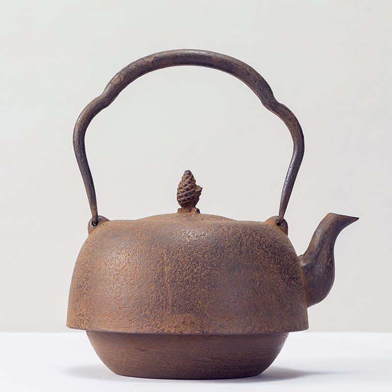 23型南部肌  日本原装进口南部铁器 烧水手作铁壶泡茶壶茶道11183