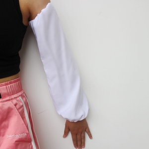 佰汇福棉绸夏季防晒女男袖套防紫外线护臂手臂套袖夏袖子手套薄款