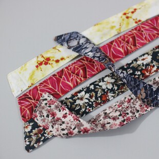 棉绸腰带丝巾女配牛仔裤连衣裙装饰布系带夏季配饰蝴蝶结长条丝带