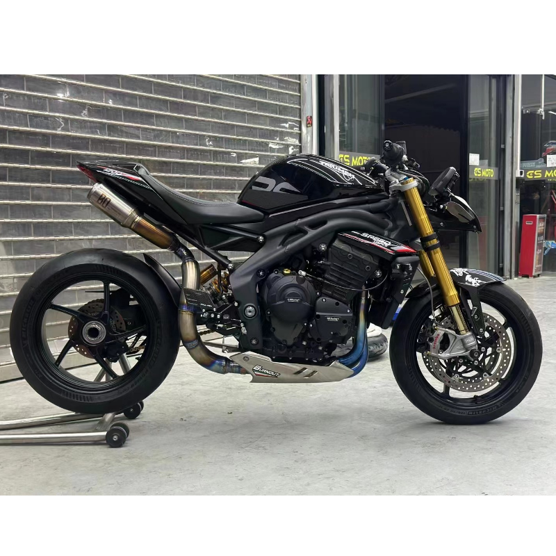 锋锐改装凯旋1200RS升高后移脚踏