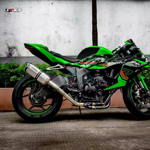CENDE钛合金川崎ZX6R排气管