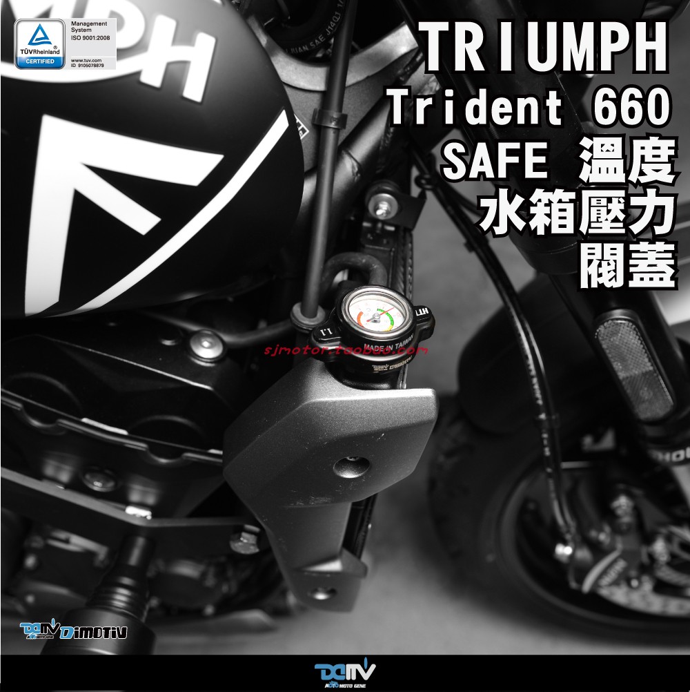 DMV改装凯旋Trident660三叉戟