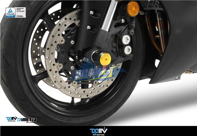 德国Dimotiv 适用YAMAHA雅马哈YZF R6 改装Roll款前轮防摔球组DMV