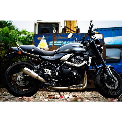 川崎Z900RS改装钛合金排气管