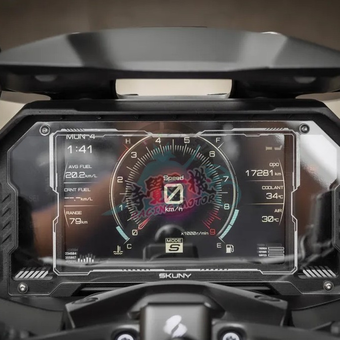 雅马哈TMAX560改装仪表盖护罩