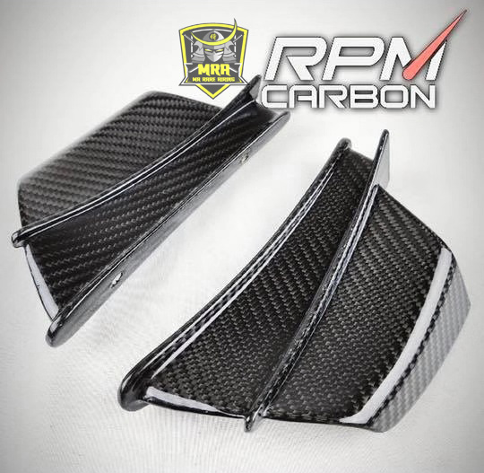 杜卡迪V4R/V4 改装原厂款 碳纤维定风翼 适用其他车型安装