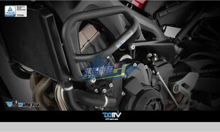 德国DMV 适用雅马哈MT09/XSR900 改装发动机保护杠防摔护杠保险杠