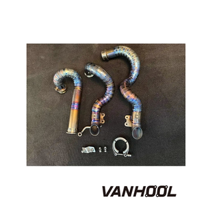 VANHOOL万虎 适用凯旋BOBBER 改装全段前段中尾段钛合金排气管