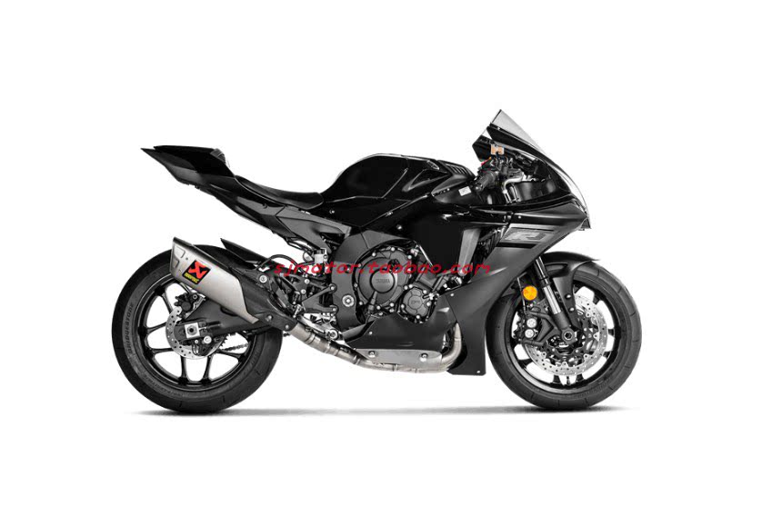 天蝎akrapovic 适用雅马哈r1 改装钛合金全段排气管evo 尾段