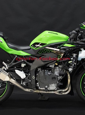 TRICKSTAR梦幻星 适用川崎ZX4R RR 改装全段钛合金碳纤维尾排气管