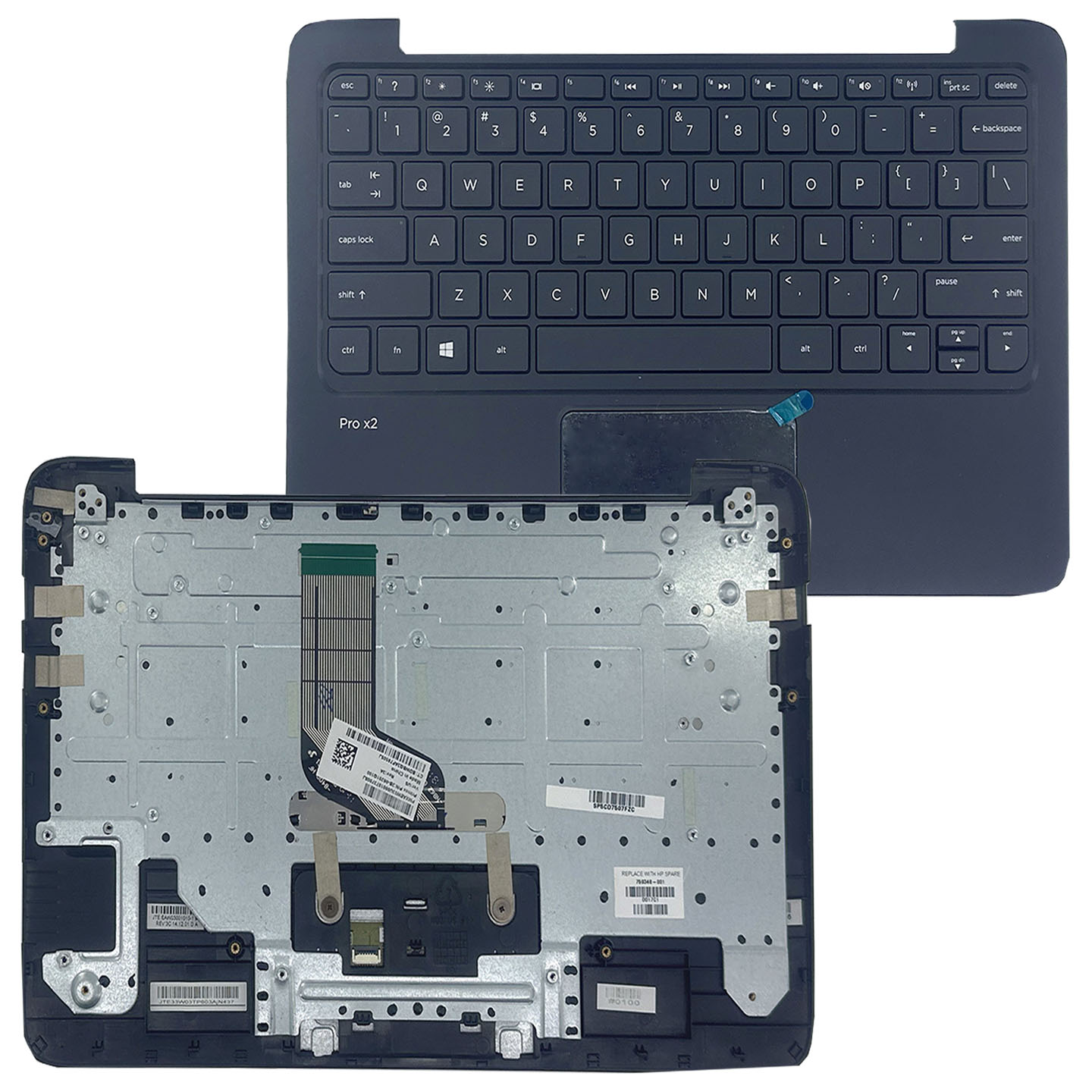 适用于惠普HP Pavilion 11 x2 Pro x2 410 G1笔记本 键盘 C壳总成