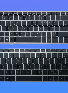适用原装惠普/HP Elitebook folio 1000 1040 G1 G2 G3键盘带背光