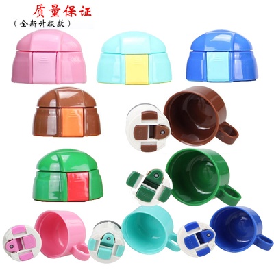 韩国儿童熊配件吸管盖水杯盖杯具