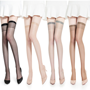 6双永春4200H女士春夏超薄性感三重防卷落苞芯丝长统袜高统袜防勾
