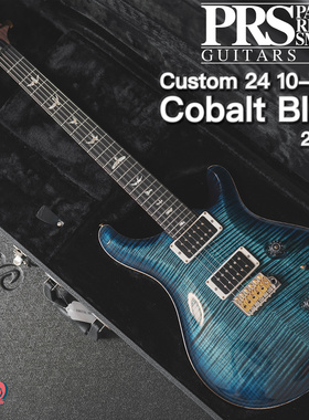 【已售仅展示】PRS Custom 24 10-Top Cobalt Blue钴蓝 美产 CS24
