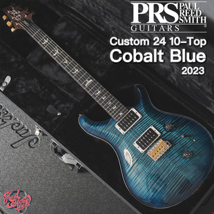 【已售仅展示】PRS Custom 24 10-Top Cobalt Blue钴蓝 美产 CS24