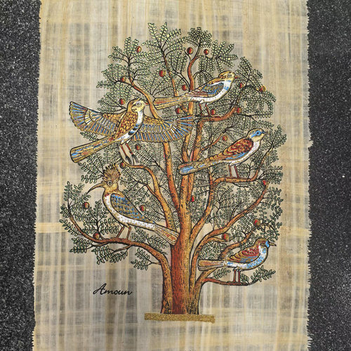 莎草画埃及原产画面精致