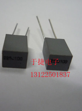 校正电容 225J100 2.2uF 全新 现货 正品
