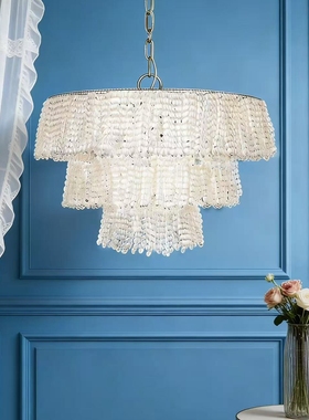 SY浪漫梦雪公主水晶吊灯欧法式重工手作客厅餐厅公主房间卧室灯