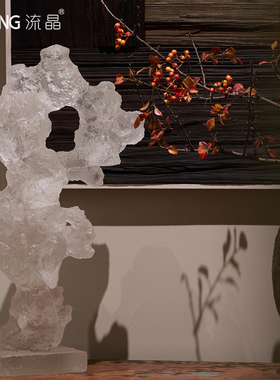 NEWKNG流晶太湖石时来运转雕塑