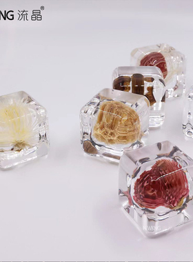 NEWKNG/流晶冰块小摆件小众INS风