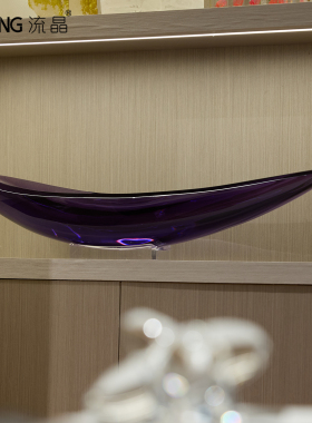 NEWKNG流晶一帆风顺艺术雕塑摆件