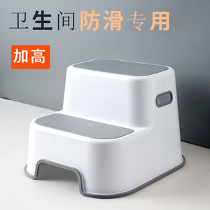 防滑双层儿童垫脚凳宝宝洗手台阶梯凳洗手间卫生间洗漱洗脸小板凳