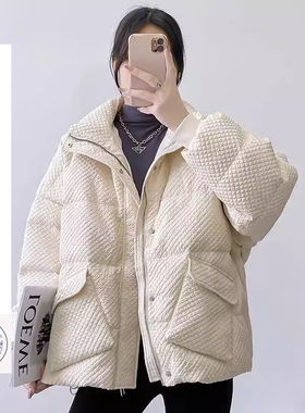 A141衣弘纸妖精的口袋样羽绒服女小个子短款立领裁剪缝纫图纸