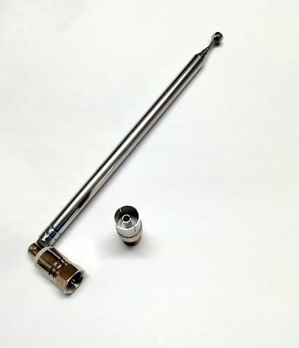 收音机拉杆伸缩天线TV母总长76厘米7节流金岁月75欧音箱功放安桥