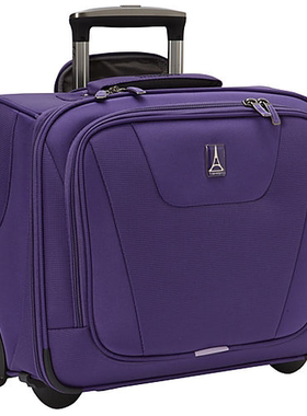 Travelpro铁塔 MaxLite 16紫色商务布料男女登机拉杆箱